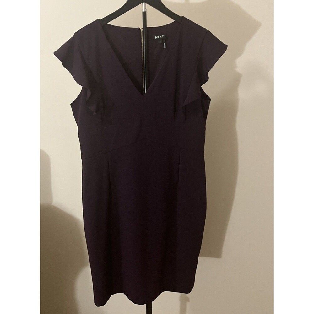 DKNY PARTY DRESS PURPLE 16